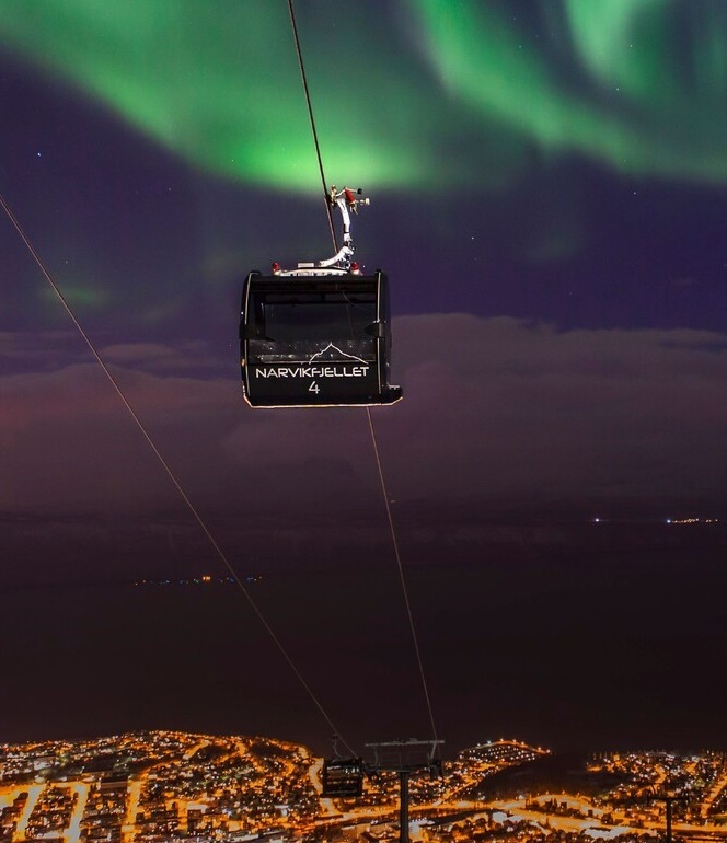 Jan Arne Pettersen - Visit Narvik  - Ziua 3, 25 februarie: Svolvær – Narvik. Calatorie cu Trenul Arctic